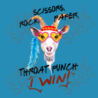 Goat Scissors Rock Paper Throat Punch I Win Women's Triblend Scoop T-shirt | Artistshot