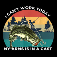 Fishing Fish I Cant Work Today My Arms Is In A Cast 6 Fisher Hook Lightweight Hoodie | Artistshot