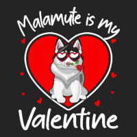 Alaskan Malamute Is My Valentine T  Shirt Alaskan Malamute Is My Valen 3/4 Sleeve Shirt | Artistshot