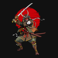 Demon Samurai Warrior Round Patch | Artistshot