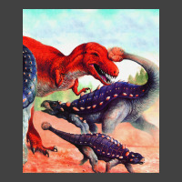 Ankylosaurus Vs Albertosaurus Poster Summer Vintage T-shirt | Artistshot