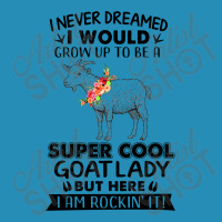 I Would Grow Up To Be A Super Cool Goat Lady Women's Triblend Scoop T-shirt | Artistshot