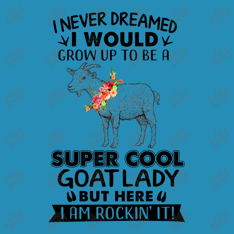 I Would Grow Up To Be A Super Cool Goat Lady Women's Triblend Scoop T-shirt by hoainv | Artistshot