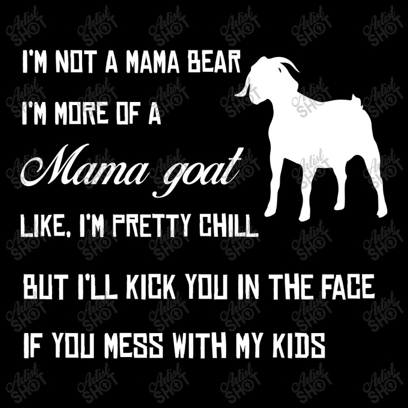 I'm More Of A Mama Goat Maternity Scoop Neck T-shirt by hoainv | Artistshot