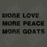 More Love More Peace More Goats Fleece Short | Artistshot