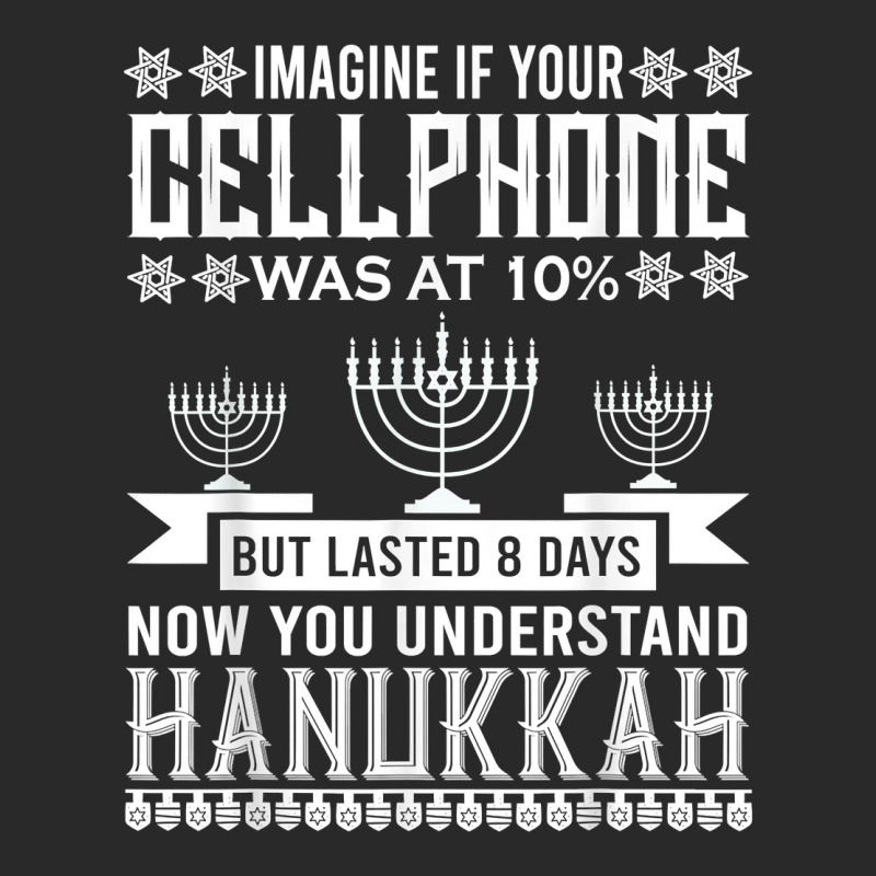 Imagine If Your Cellphone   Hanukkah T Shirt Printed hat by saterseim | Artistshot