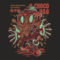 Choco Hug Ladies Fitted T-shirt | Artistshot