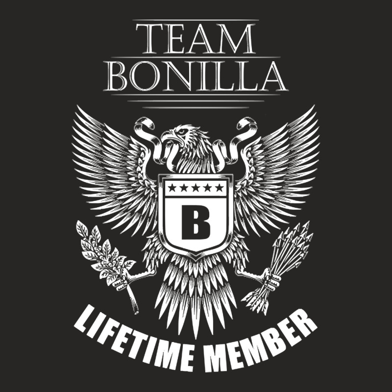 Bonilla Name Team Shirt Bonilla Lifetime Member Ladies Fitted T-Shirt by CrystalRied88 | Artistshot