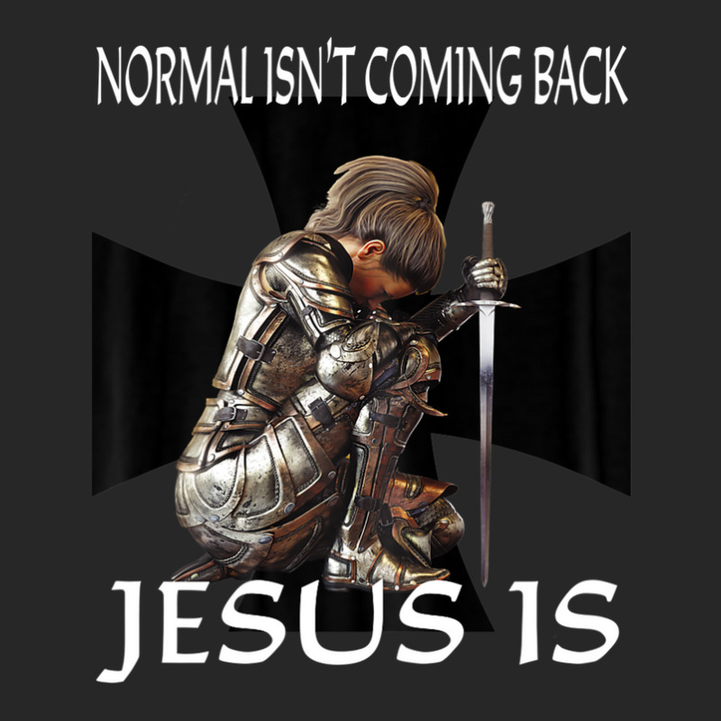 Normal Isn't Coming Back Jesus Is Christian Prayer Warrior Men's T-shirt Pajama Set | Artistshot