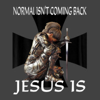 Normal Isn't Coming Back Jesus Is Christian Prayer Warrior Vintage T-shirt | Artistshot