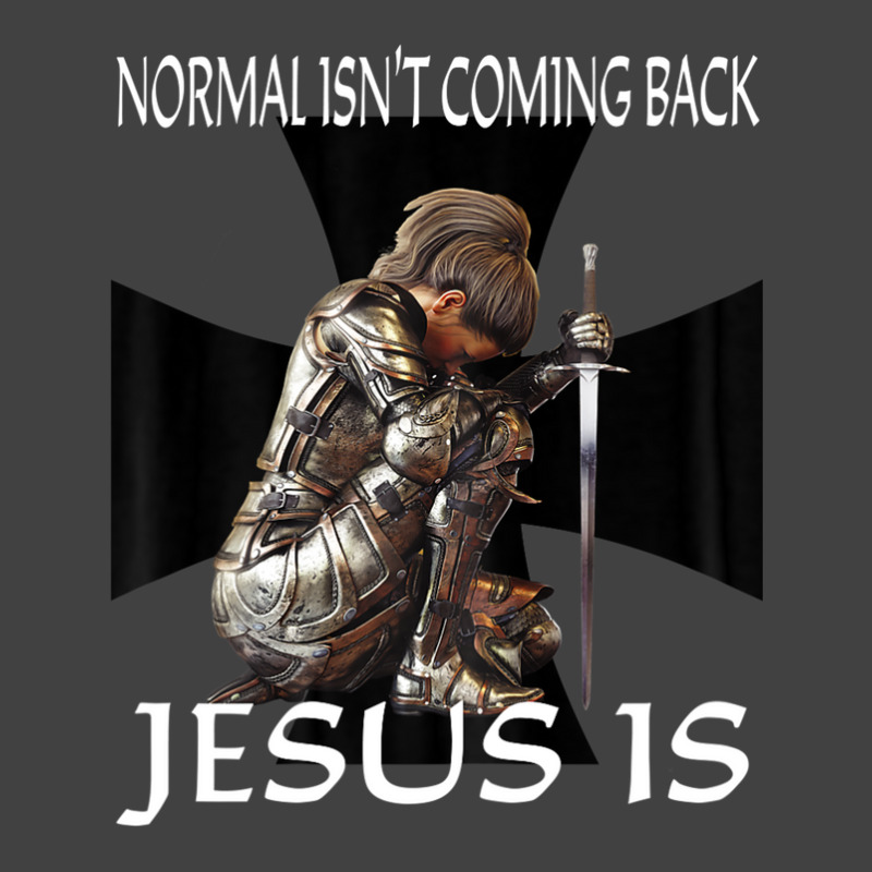 Normal Isn't Coming Back Jesus Is Christian Prayer Warrior Vintage T-shirt | Artistshot