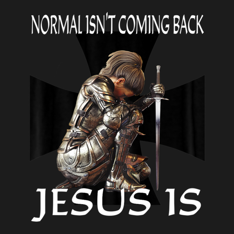 Normal Isn't Coming Back Jesus Is Christian Prayer Warrior Hoodie & Jogger Set | Artistshot