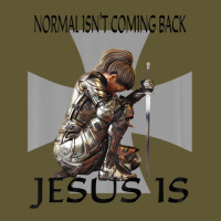 Normal Isn't Coming Back Jesus Is Christian Warrior Messages Vintage Short | Artistshot