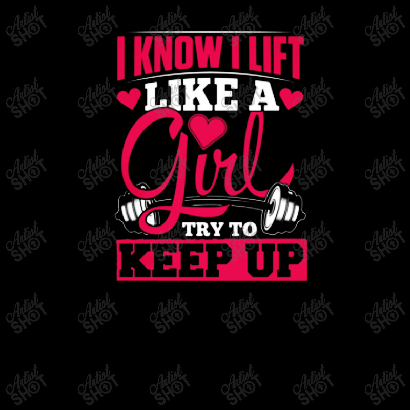 Gym  I Know I Lift Like A Girl Try To Keep Up Toddler Sweatshirt | Artistshot