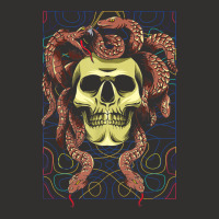 Medusa Gorgon Skull Snake Horror Greek Mythology Monster T Shirt Champion Hoodie | Artistshot