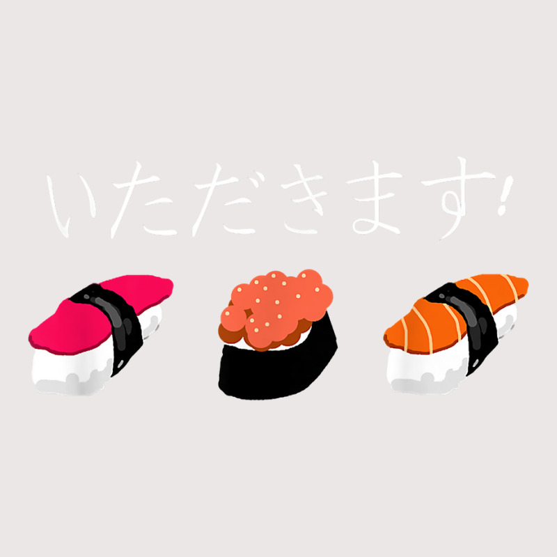 Itadakimasu! Japanese Hiragana Sushi Graphic T Shirt Pocket T-shirt | Artistshot