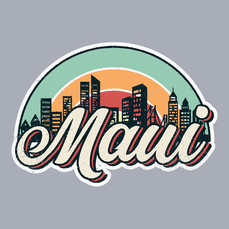 Maui City Retro Tank Dress by gaugebayou45 | Artistshot