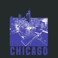 Chicago City Design Women's Triblend Scoop T-shirt | Artistshot