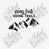 Pony Tails And Hiking Trials Atv License Plate | Artistshot