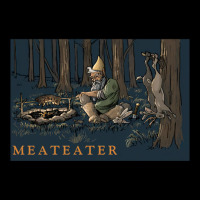 Meateater Gnome Grilled Rabbit Men's Long Sleeve Pajama Set | Artistshot