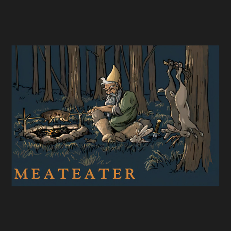 Meateater Gnome Grilled Rabbit Classic T-shirt by BarryGreen | Artistshot