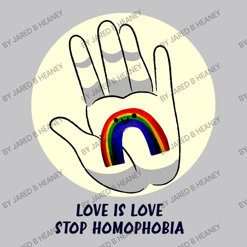 Stop Homophobia With Hand Ea Baby Bodysuit by Jared B Heaney | Artistshot