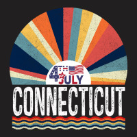 Connecticut 4th Of July T-shirt | Artistshot