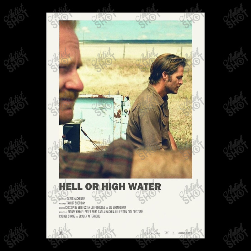 Hell Or High Water Poster V-Neck Tee by monicash | Artistshot