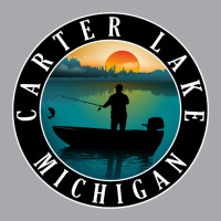 Carter Lake Fishing Michigan Sunset Youth 3/4 Sleeve | Artistshot