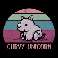 Curvy Unicorn Adjustable Cap | Artistshot