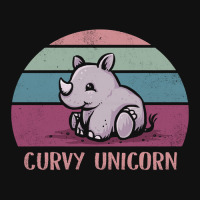 Curvy Unicorn Baby Bibs | Artistshot