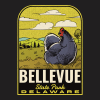 Bellevue State Park De Vintage Travel T-shirt | Artistshot