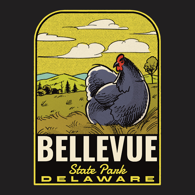 Bellevue State Park De Vintage Travel T-shirt | Artistshot