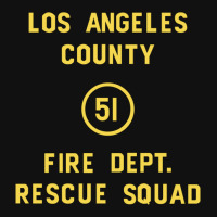 Emergency Squad 51 Door Graphic T-shirt | Artistshot