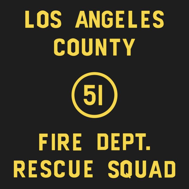 Emergency Squad 51 Door Classic T-shirt | Artistshot