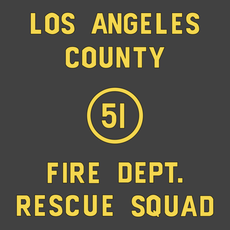 Emergency Squad 51 Door Vintage T-shirt | Artistshot