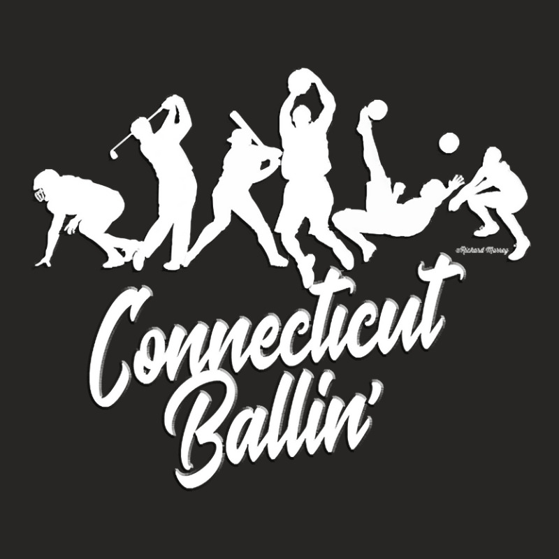 Connecticut Balli' Ladies Fitted T-Shirt by kayakbetween30 | Artistshot