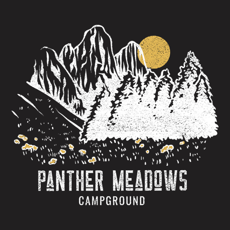 Panther Meadows Campground Shirt T-shirt | Artistshot