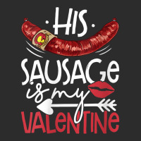 Womens Funny Valentines Day His Sausage Is My Valentine Adult Gift V N Exclusive T-shirt | Artistshot