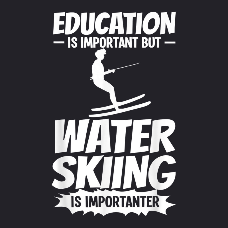 Water Skiing Boat Beginner Board Skier Waterski Trainer T Shirt Unisex Sherpa-lined Denim Jacket | Artistshot