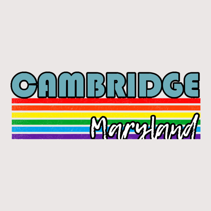 Cambridge Maryland Pride Shirt Cambridge Lgbt Gift Lgbtq Supporter Tee Pocket T-shirt | Artistshot