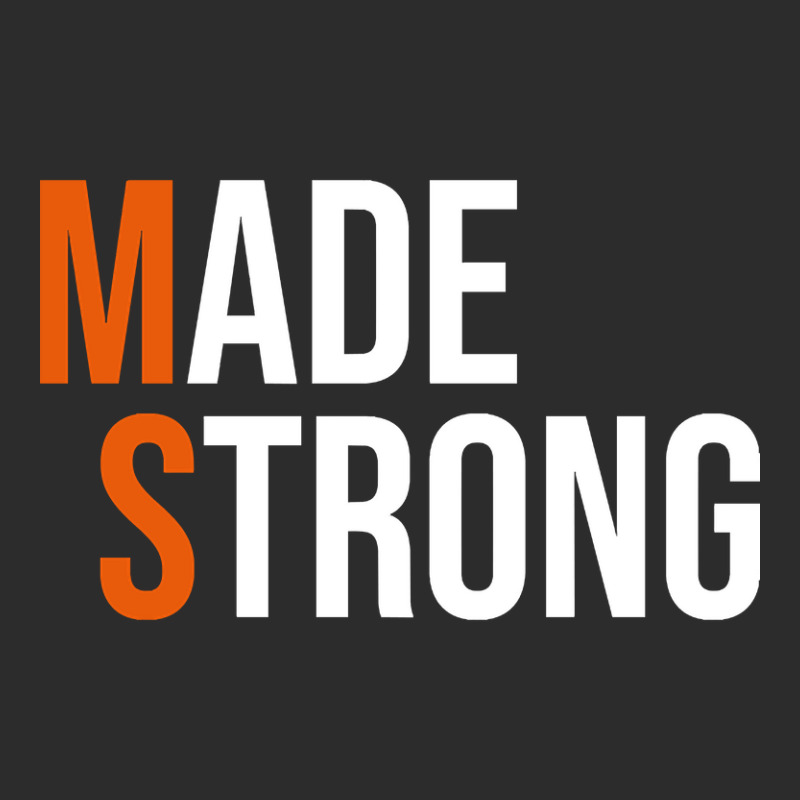 Made Strong Multiple Sclerosis Warrior Ms Awareness Women Exclusive T-shirt | Artistshot