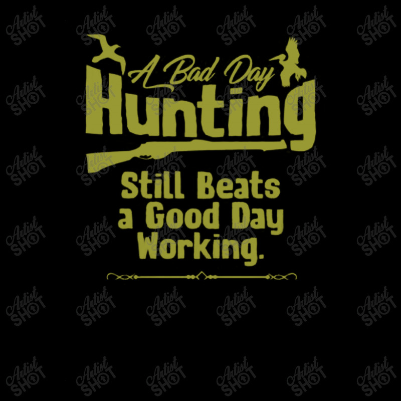 A Bad Day Hunting Still Be A Good Day Working Men's Long Sleeve Pajama Set by hoainv | Artistshot