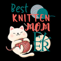 Best Knitten Mom Ever Cate Cute Funny Cat Pun Men's 3/4 Sleeve Pajama Set | Artistshot