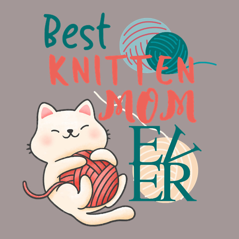 Best Knitten Mom Ever Cate Cute Funny Cat Pun Vintage Short | Artistshot