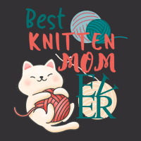 Best Knitten Mom Ever Cate Cute Funny Cat Pun Vintage Hoodie | Artistshot