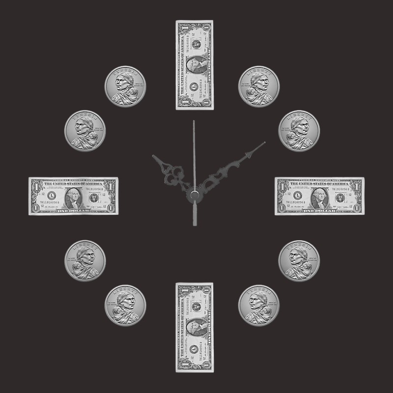 Money Clock T Shirt Time Is Money Cool Graphic Novelty Tee Racerback Tank by kulowbu | Artistshot