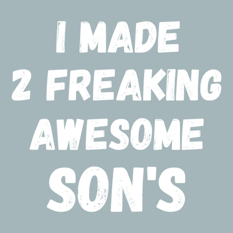 Parents And Son's I Made 2 Freaking Awesome Sons Unisex Sherpa-lined Denim Jacket | Artistshot