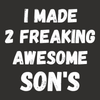 Parents And Son's I Made 2 Freaking Awesome Sons Champion Hoodie | Artistshot