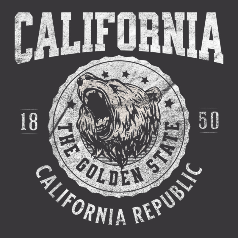 California Golden State Retro California Republic Bear Head T Shirt Ladies Curvy T-Shirt by hamlerf | Artistshot